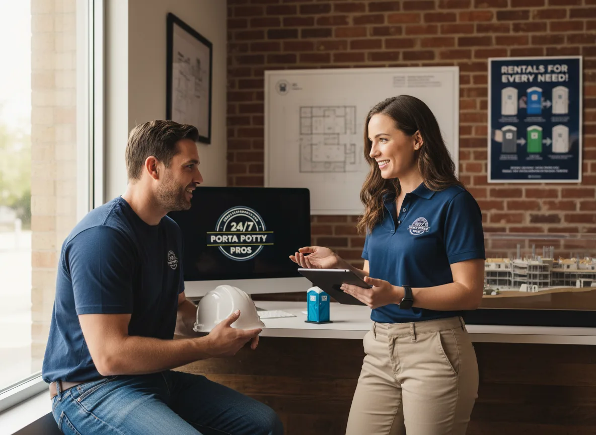 Flushing Toilet Rental Options in Woodbine, IA